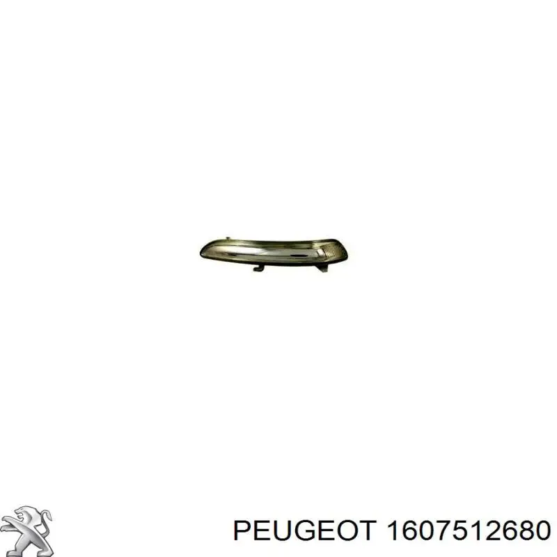 Comprar 1607512680 Peugeot/Citroen Luz intermitente del espejo retrovisor derecho