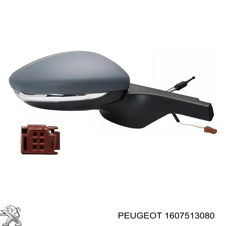 Cubierta de espejo retrovisor derecho Peugeot/Citroen 1607513080 precio, desde 8,76 EUR