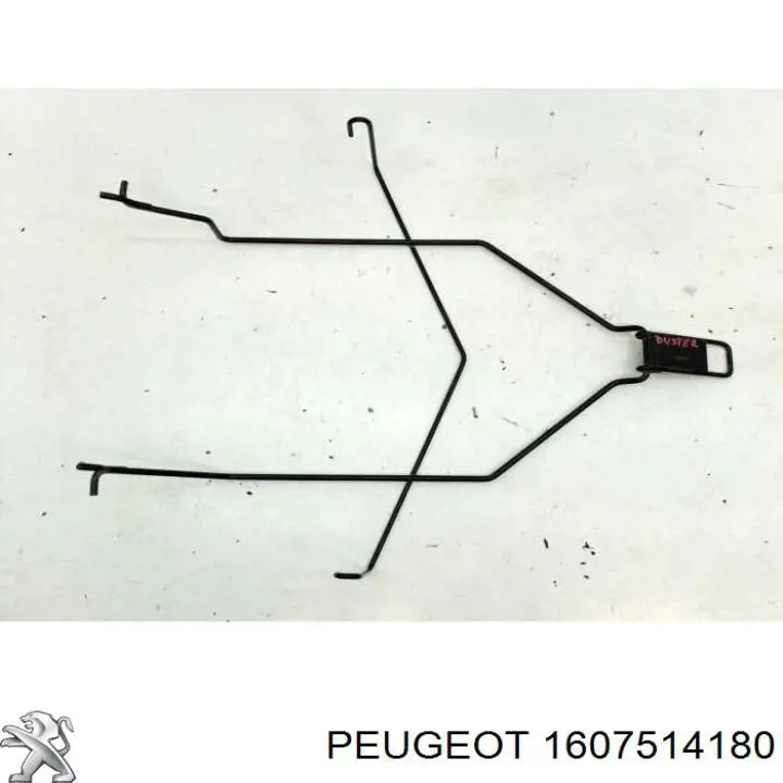 Cabrestante de rueda de repuesto 1662233180 Peugeot/Citroen