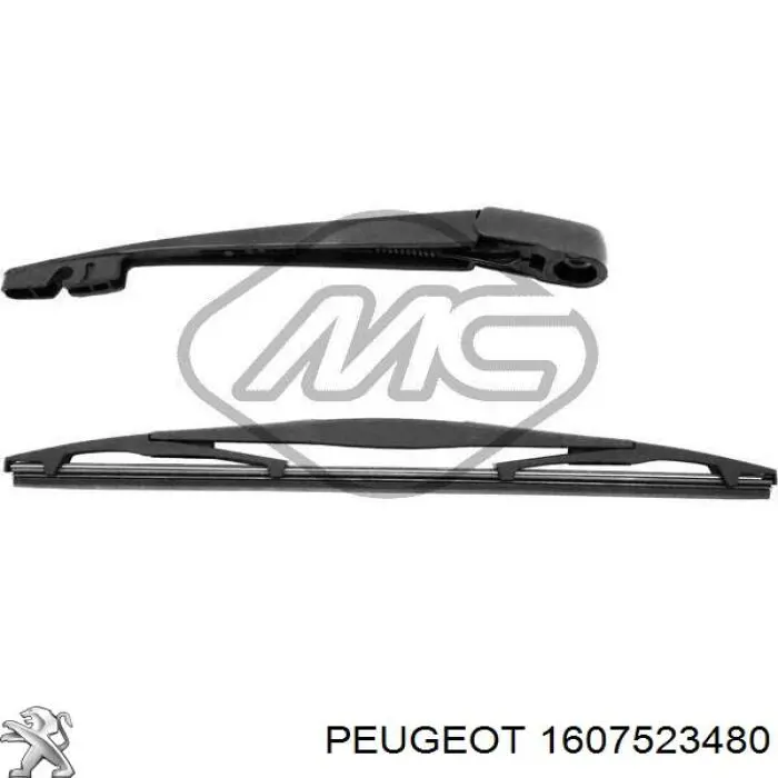 1635156280 Peugeot/Citroen limpiaparabrisas de luna trasera