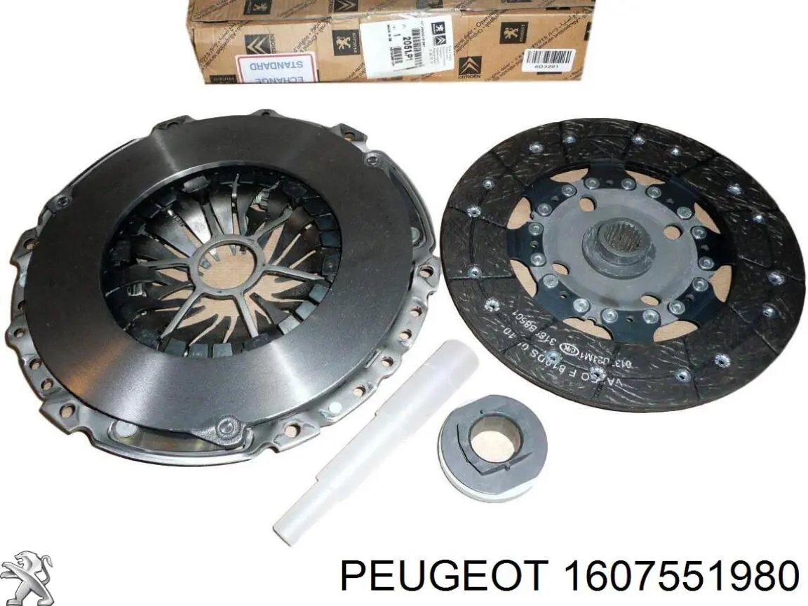 Mecanismo de embrague Peugeot/Citroen 1607551980 precio, desde 136,12 EUR