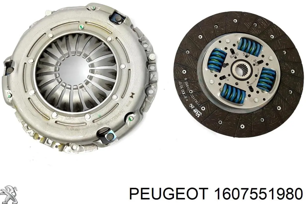 Comprar 1607551980 Peugeot/Citroen Kit de embrague completo