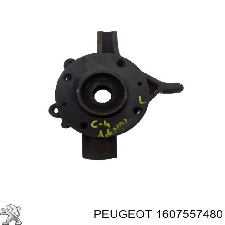 Mangueta delantera izquierda Peugeot/Citroen 1607557480