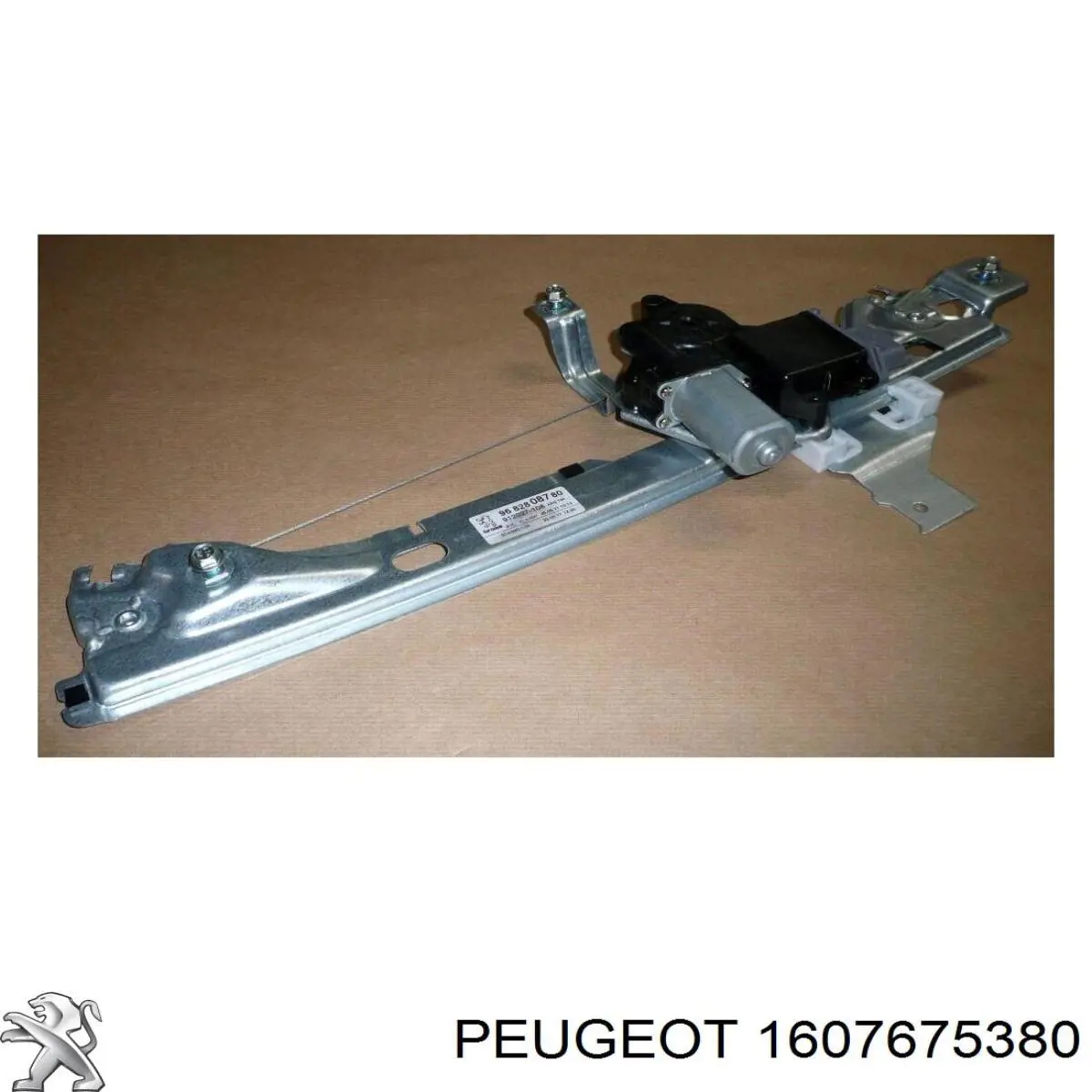 Mecanismo alzacristales, puerta trasera izquierda para Peugeot 3008 