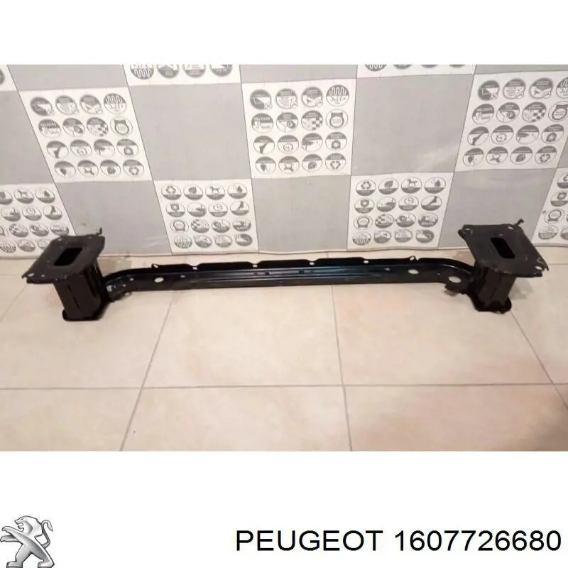 1607726680 Peugeot/Citroen refuerzo parachoque delantero