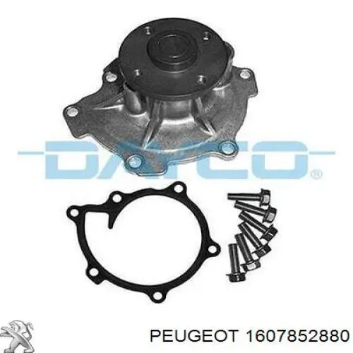 Bombeadora de agua Peugeot/Citroen 1607852880 precio, desde 46,89 EUR