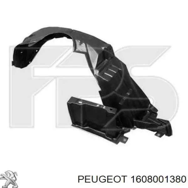 Paso rueda 1608001380 Peugeot/Citroen