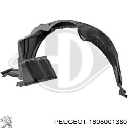 Paso de rueda Peugeot/Citroen 1608001380