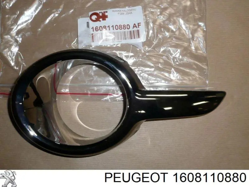 1608110880 Peugeot/Citroen embellecedor, faro antiniebla izquierdo