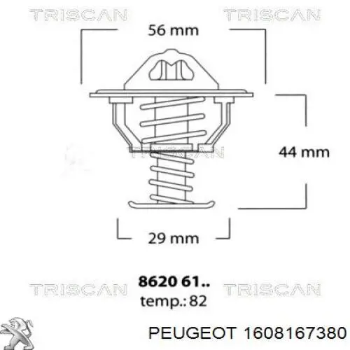 Termostato, refrigerante Nissan Sunny 3 N14