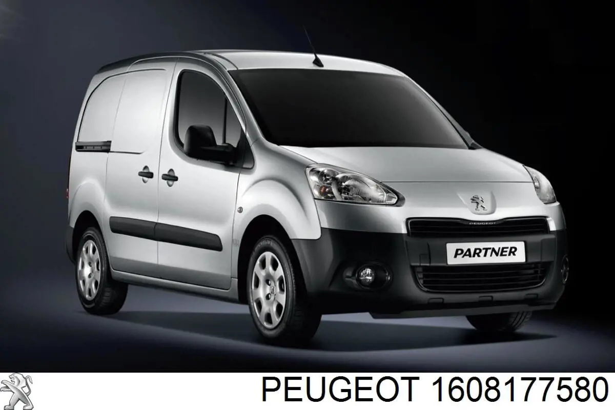 1608177580 Peugeot/Citroen espejo retrovisor izquierdo