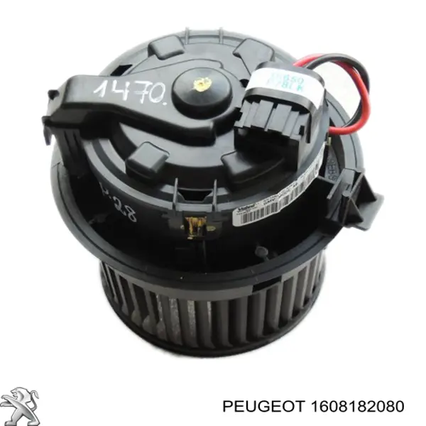 1608182080 Peugeot/Citroen motor eléctrico, ventilador habitáculo