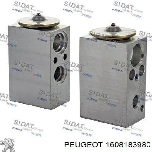 Válvula TRV del aire acondicionado Peugeot/Citroen 1608183980 precio, desde 43,65 EUR