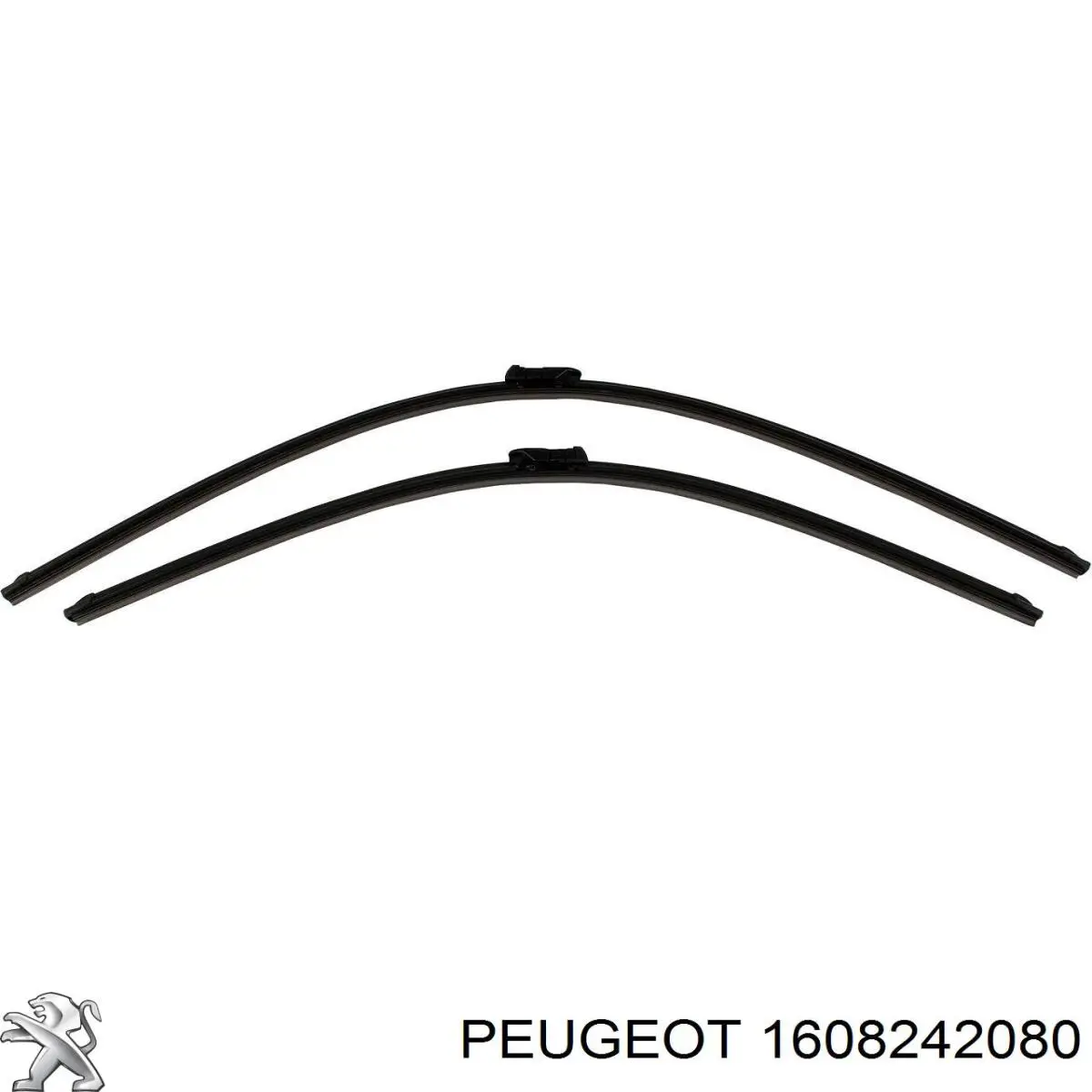 Limpiaparabrisas delanteras 1608242080 Peugeot/Citroen