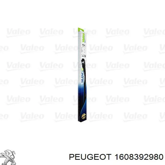 Escobilla del limpiaparabrisas del lado del pasajero Peugeot/Citroen 1608392980 precio, desde 22,11 EUR