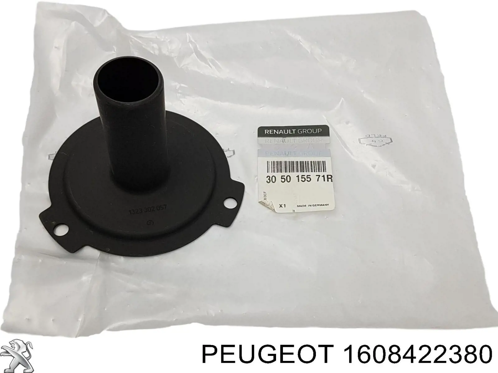 1608422380 Peugeot/Citroen plato de presión del embrague