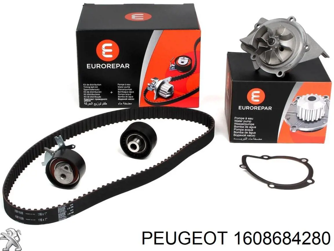 Kit distribución Peugeot/Citroen 1608684280