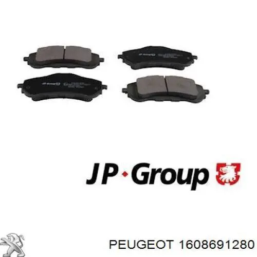 Kit de reparación, pinza de freno delantero Peugeot/Citroen 1608691280 precio, desde 9,36 EUR