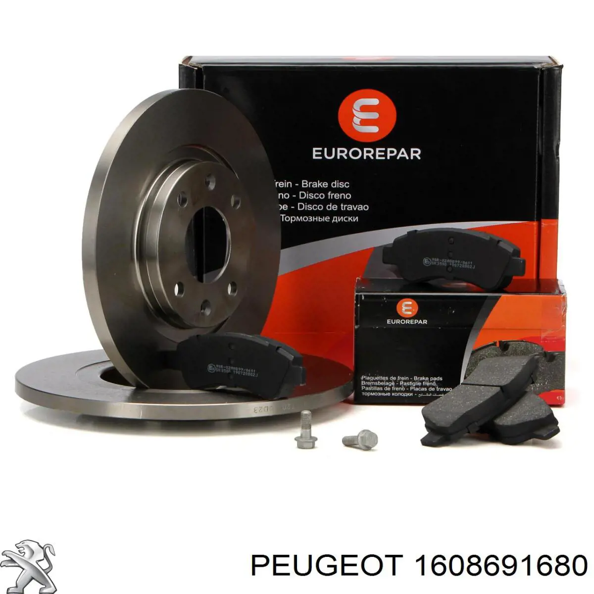 Frenos delanteros Peugeot/Citroen 1608691680 precio, desde 23,80 EUR