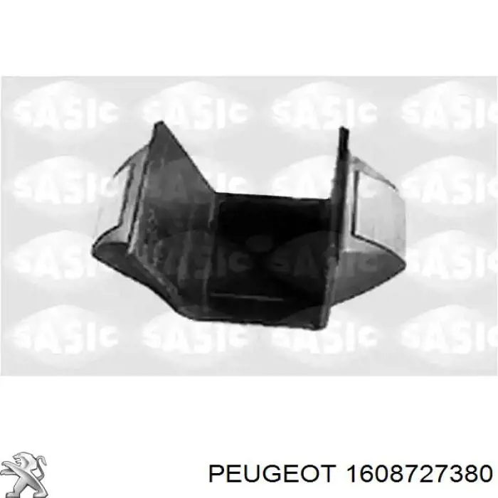 1608727380 Peugeot/Citroen Soporte de motor trasero izquierdo