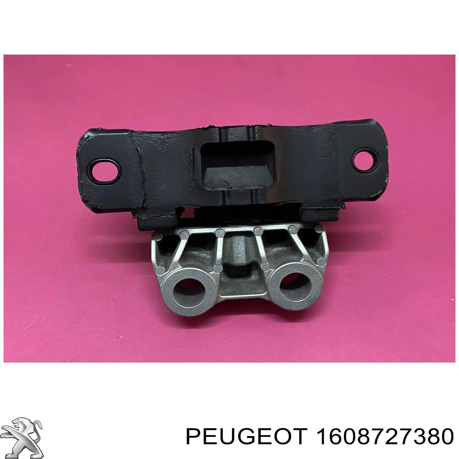 1608727380 Peugeot/Citroen soporte, motor izquierdo, trasero