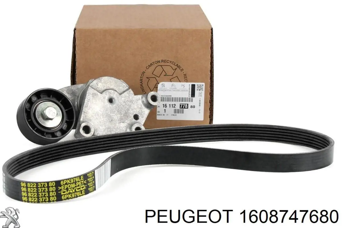 1608747680 Peugeot/Citroen kit de correa de distribución