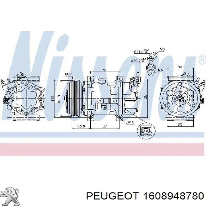 Compresor ac Renault (RVI) 926007953R precio, desde 168,43 EUR