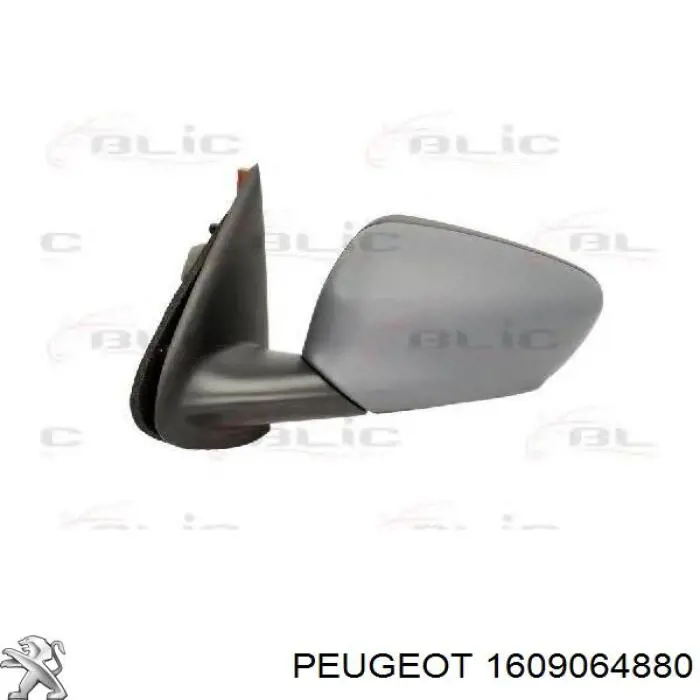 1609064880 Peugeot/Citroen espejo retrovisor izquierdo