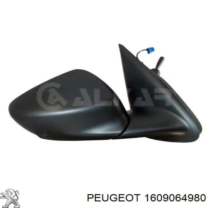 Superposicion(Cubierta) De Espejo Retrovisor Derecho para Peugeot 301 