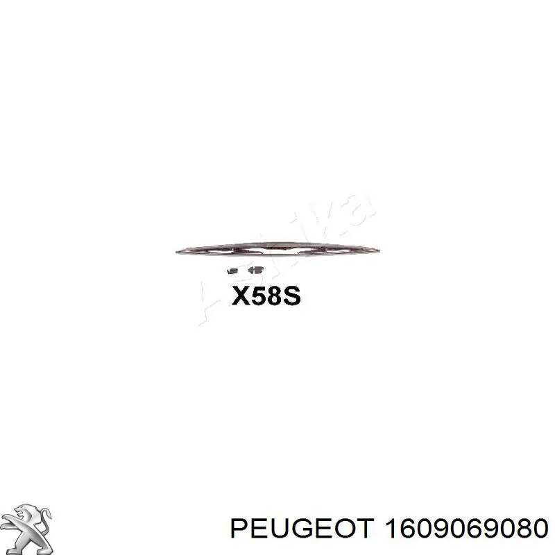 Comprar 1609069180 Peugeot/Citroen Escobilla del limpiaparabrisas del lado del pasajero