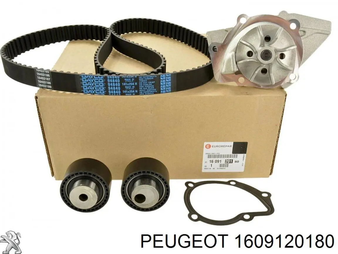 1609120180 Peugeot/Citroen Kit correa de distribución