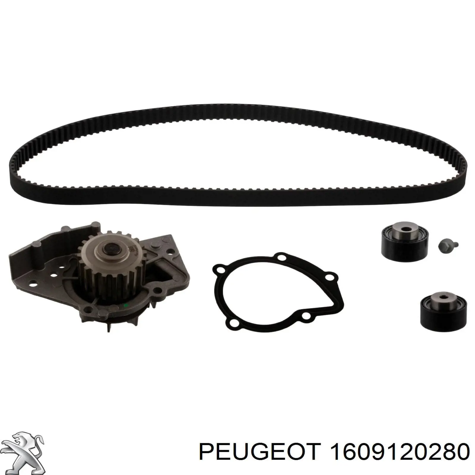1609120280 Peugeot/Citroen kit de distribución