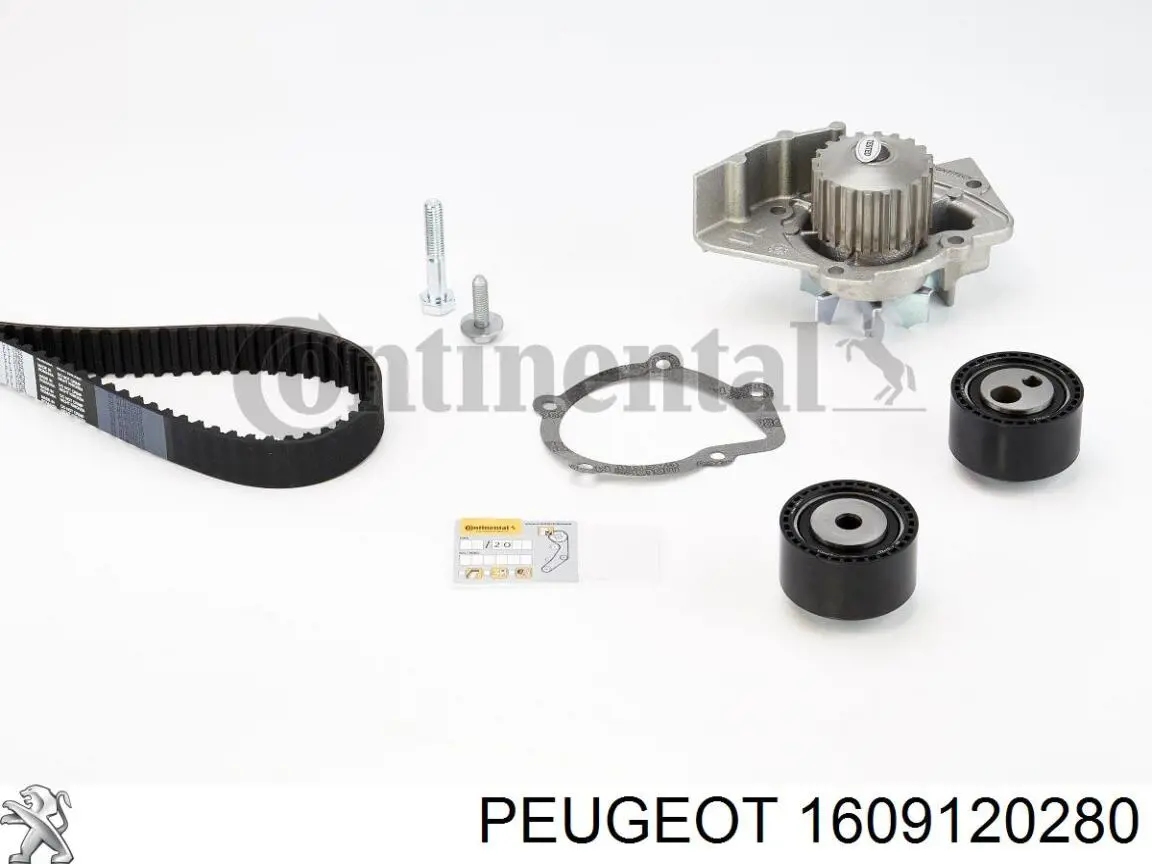 Comprar 1609120280 Peugeot/Citroen Kit de correa de distribución