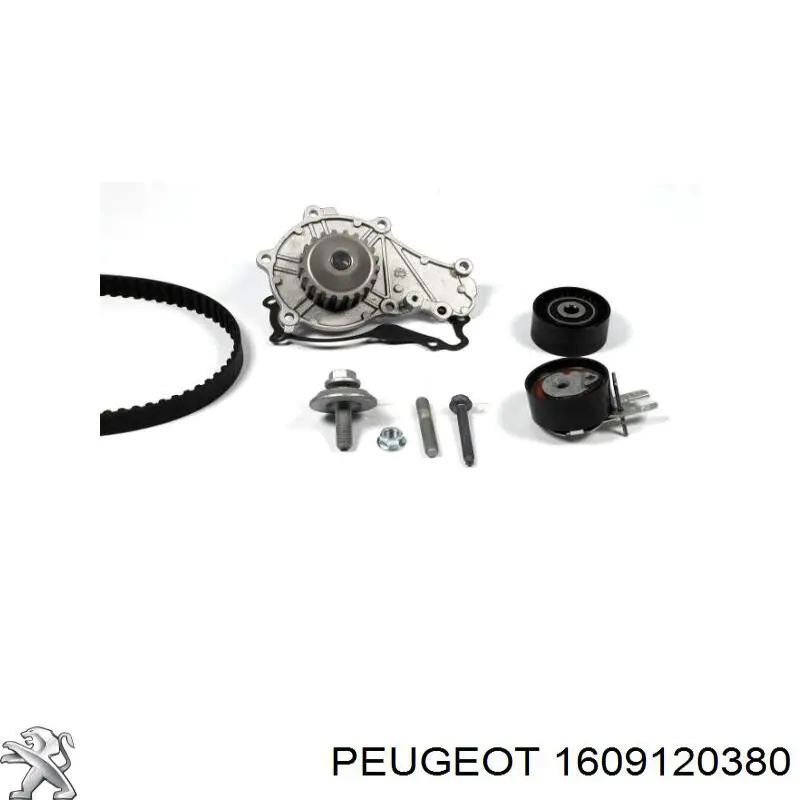Kit de distribución 1609120380 Peugeot/Citroen