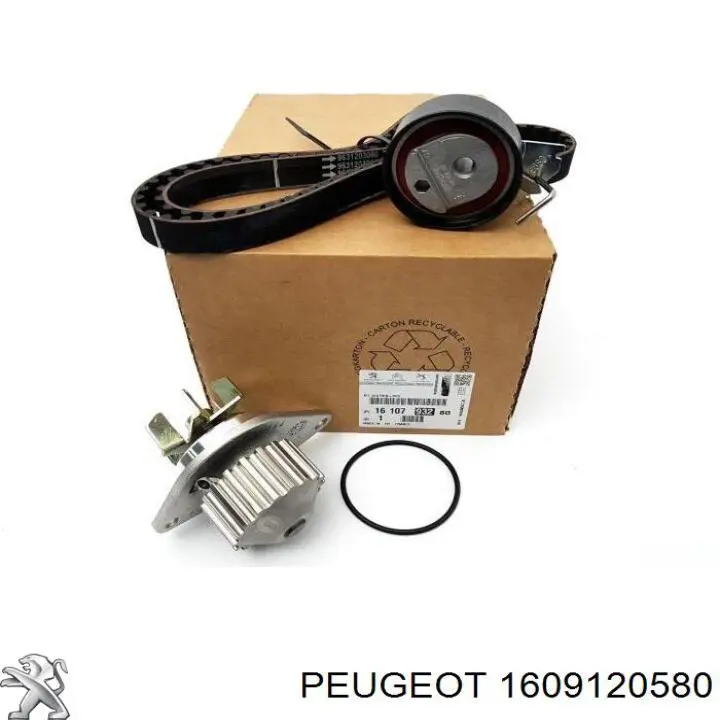 1609120580 Peugeot/Citroen kit de correa de distribución