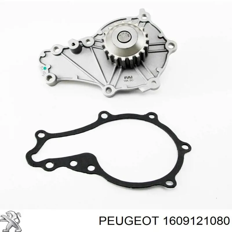 1609121080 Peugeot/Citroen kit de correa de distribución