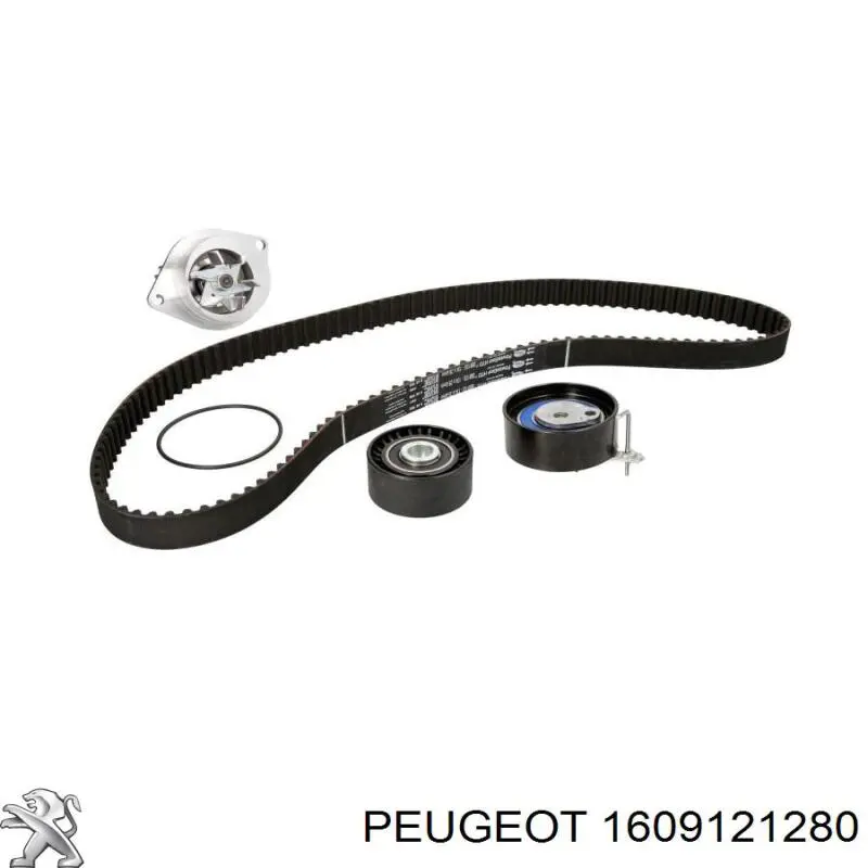 Kit de distribución 1609121280 Peugeot/Citroen