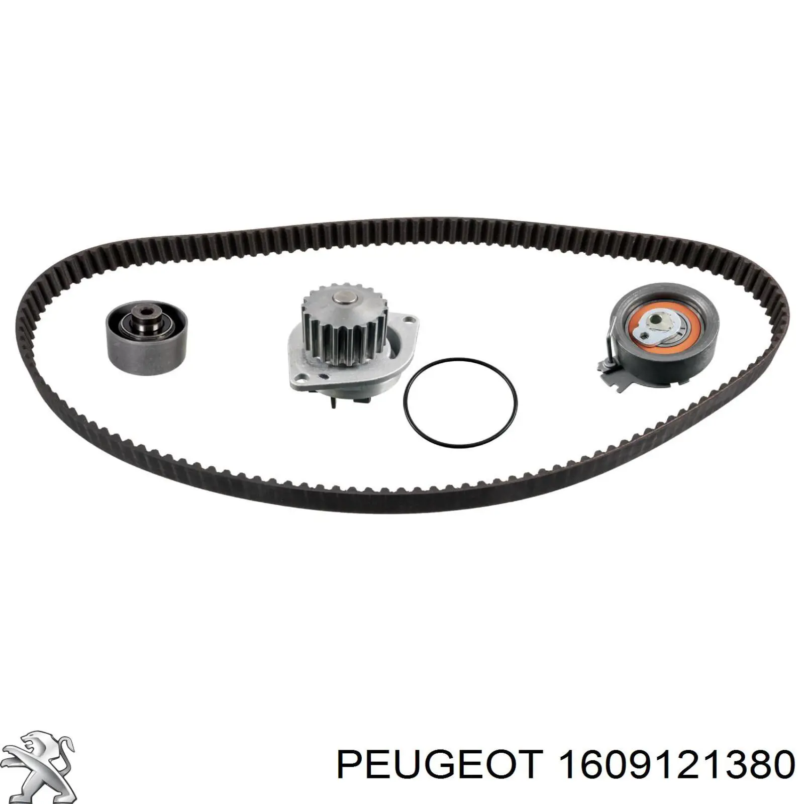 1609121380 Peugeot/Citroen kit de correa de distribución