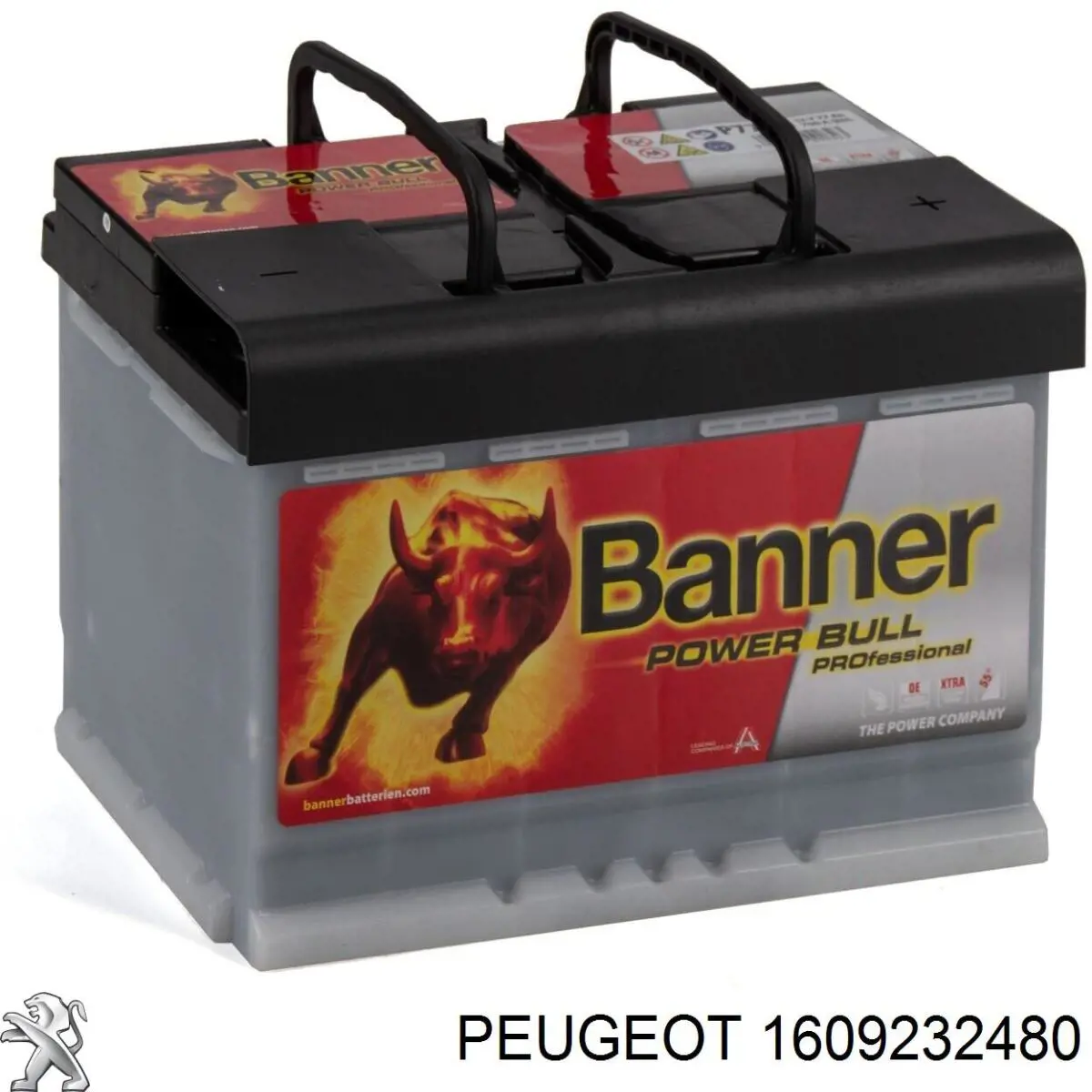 1609232480 Peugeot/Citroen Batería Start-Stop