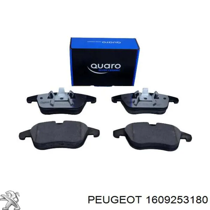 Comprar 1609253180 Peugeot/Citroen Pastillas delanteras de freno