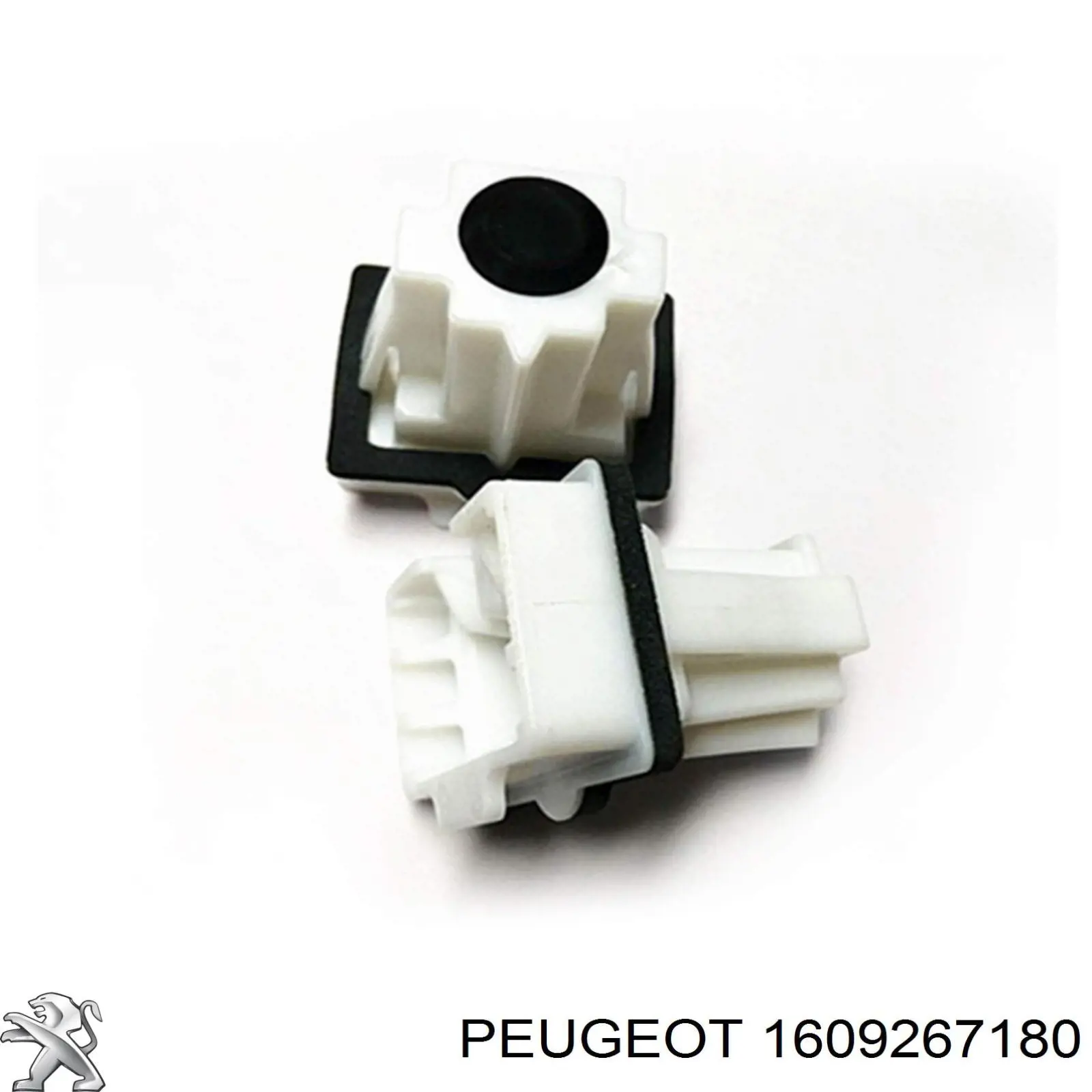 1609267180 Peugeot/Citroen clip de asiento trasero