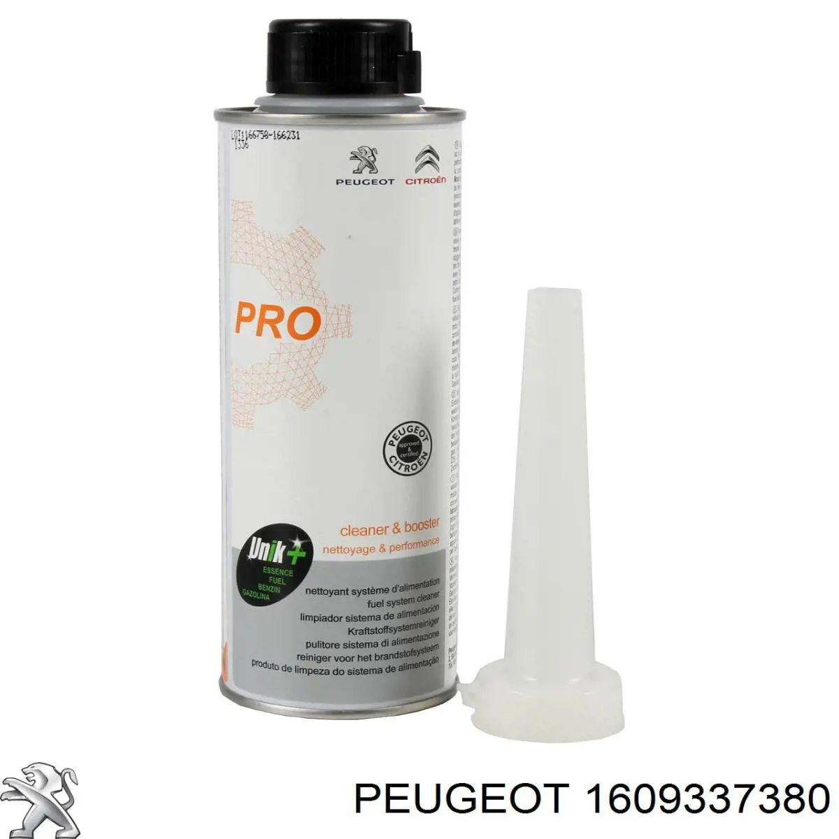 Limpiador de inyectores de combustible PEUGEOT 1609337380