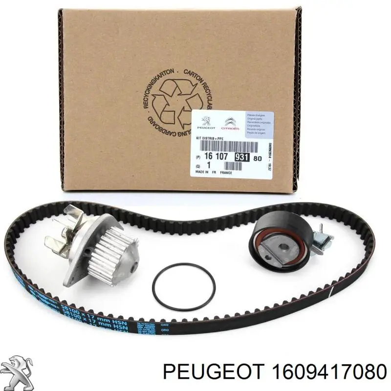 Bombeadora de agua Peugeot/Citroen 1609417080 precio, desde 36,43 EUR