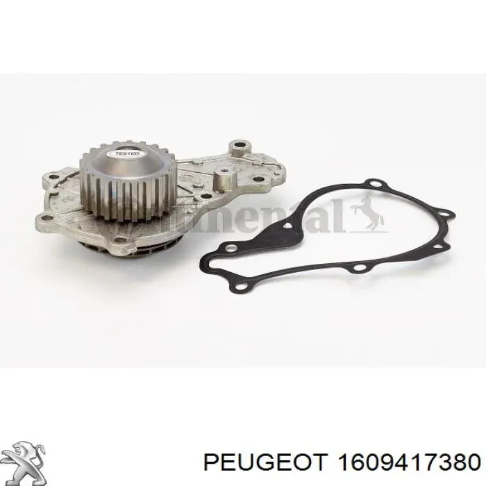 Bombeadora de agua Peugeot/Citroen 1609417380 precio, desde 45,38 EUR