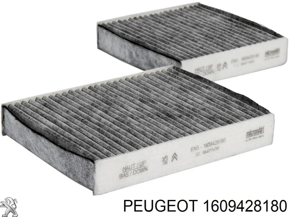 Filtro de habitáculo Peugeot 208 CA, CC