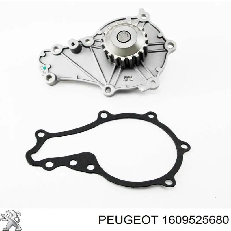1609525680 Peugeot/Citroen kit de correa de distribución