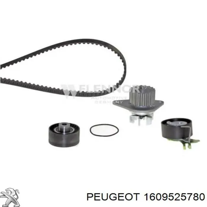 1609525780 Peugeot/Citroen kit de correa de distribución