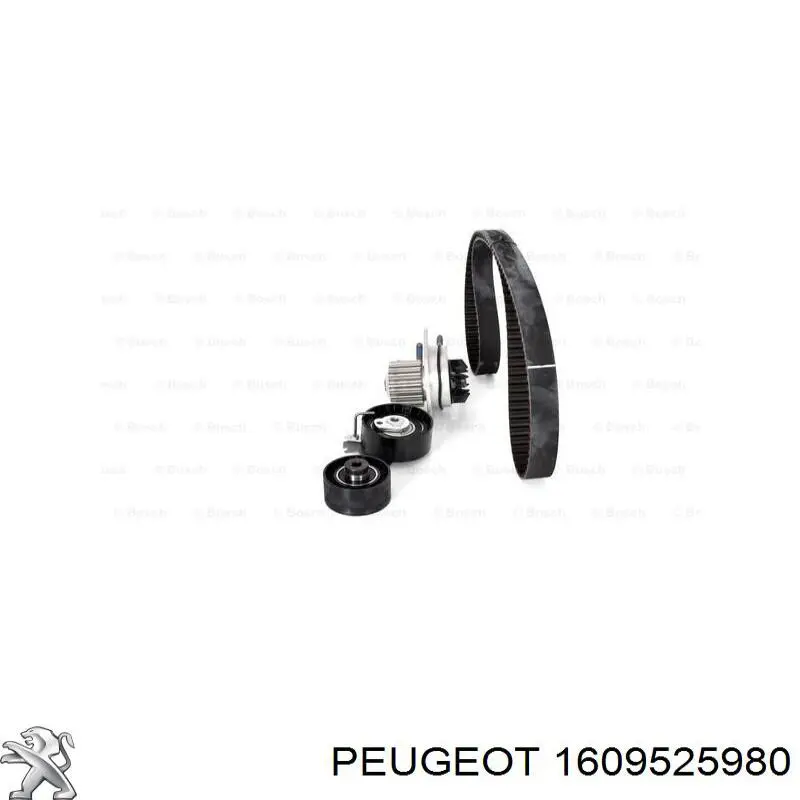 Bomba de agua 1609525980 Peugeot/Citroen