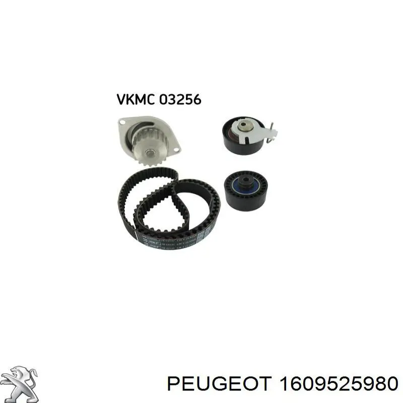 Comprar 1609525980 Peugeot/Citroen Bomba de agua para motor