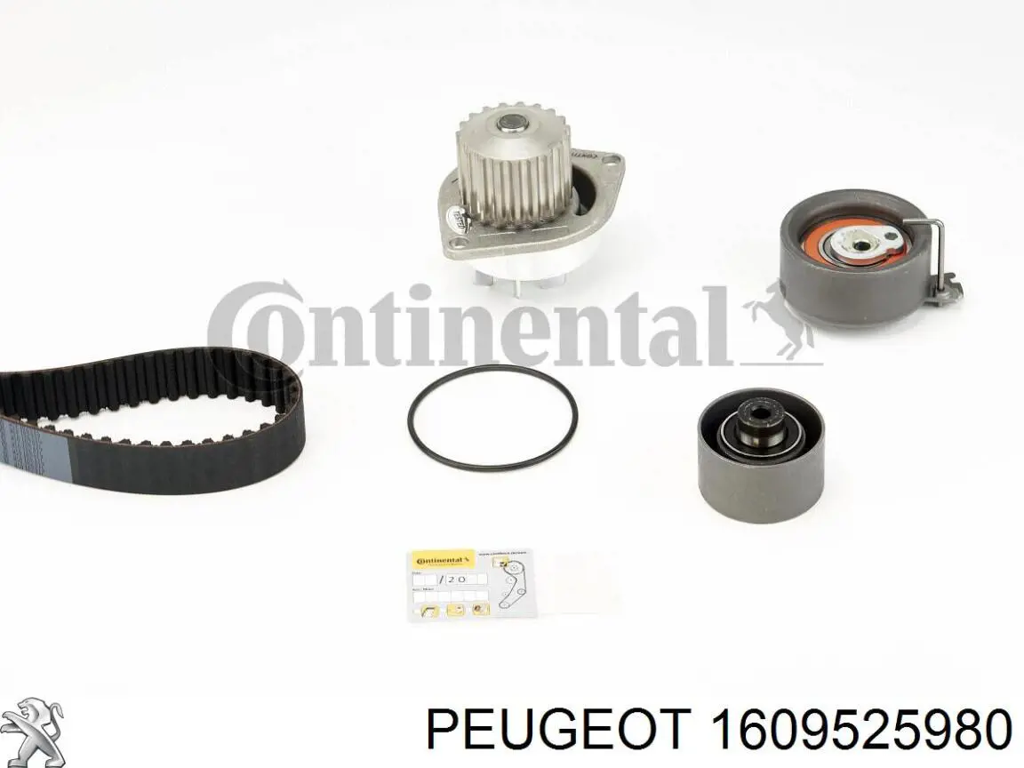 Bombeadora de agua Peugeot/Citroen 1609525980 precio, desde 29,60 EUR